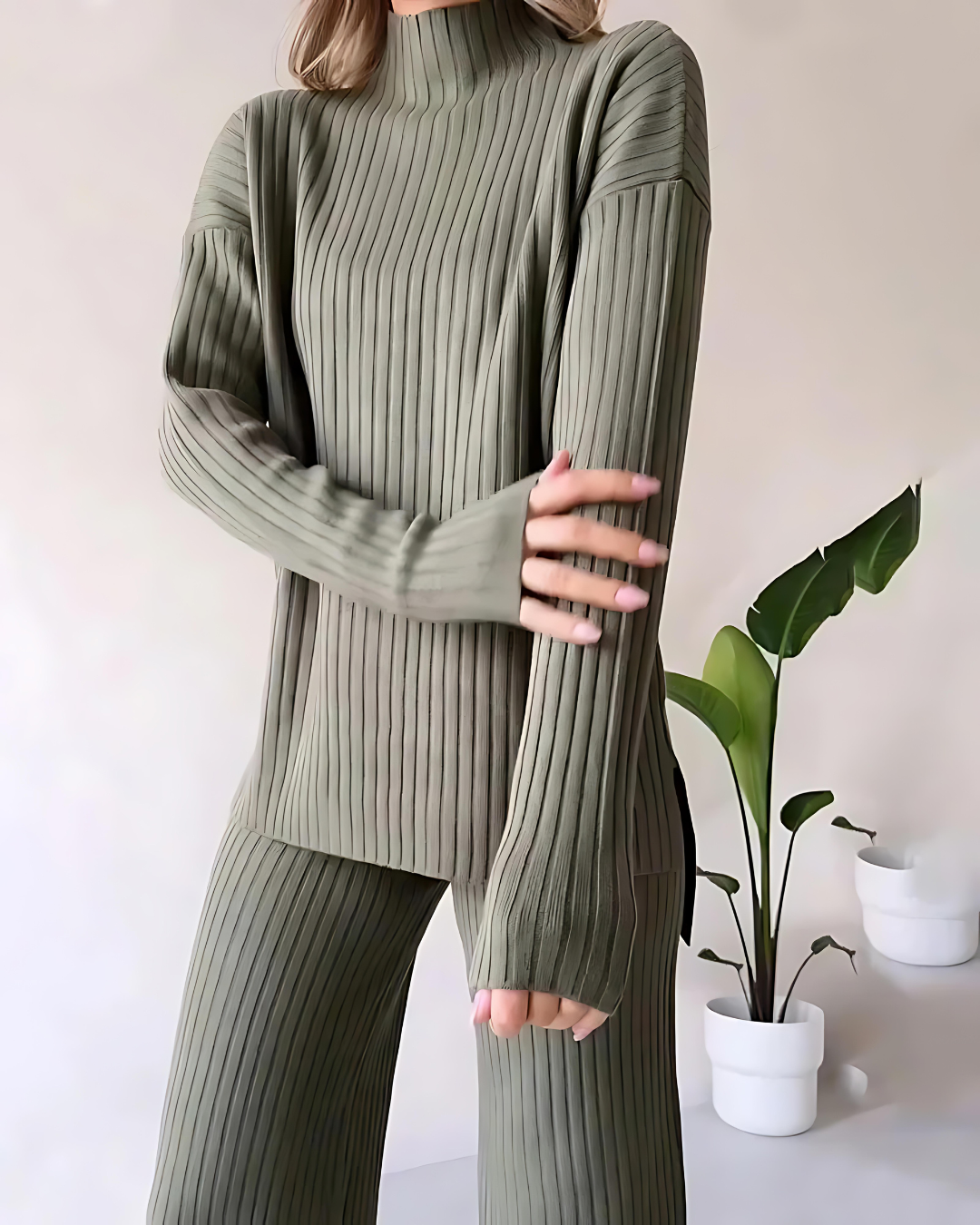 CHICH TURTLENECK CO - ORD SET