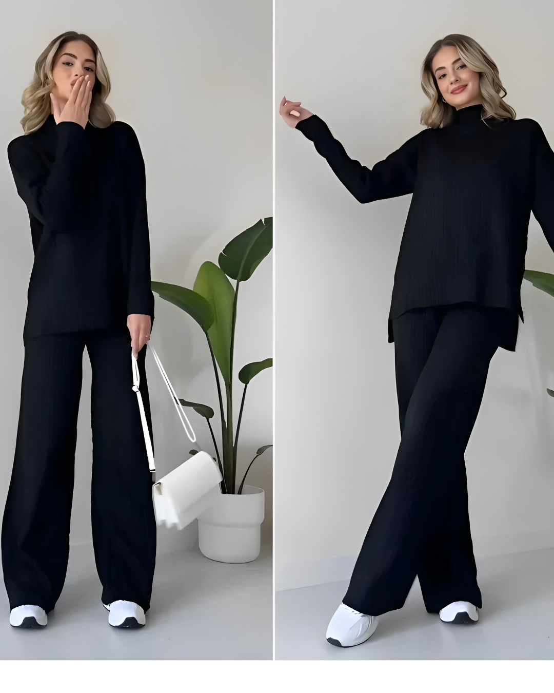 CHICH TURTLENECK CO - ORD SET