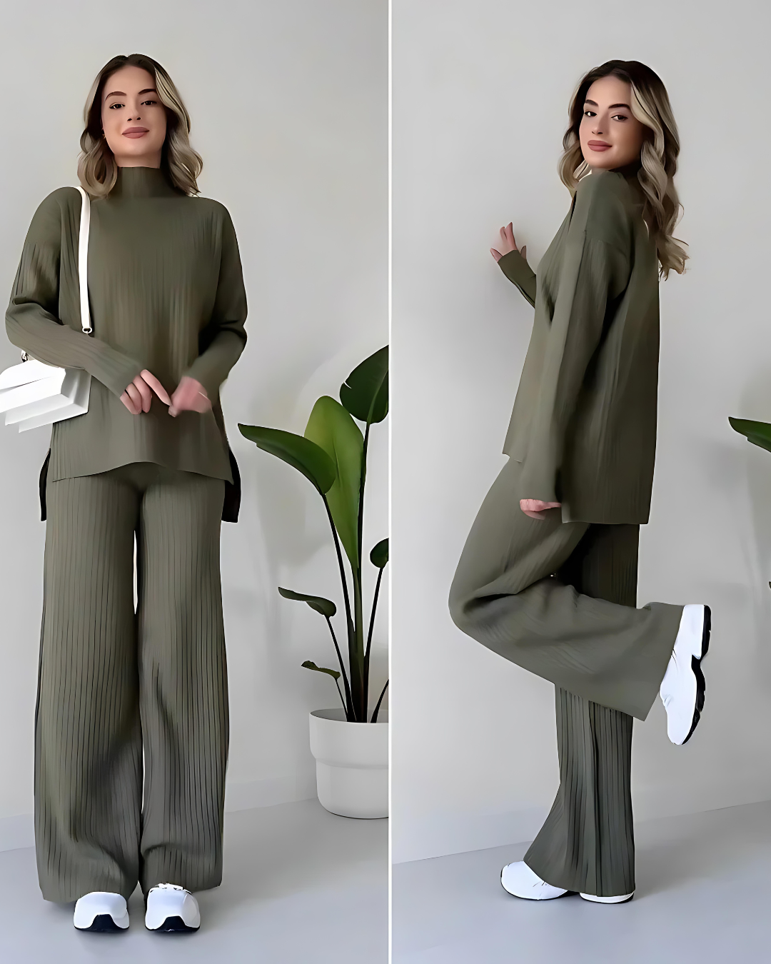CHICH TURTLENECK CO - ORD SET
